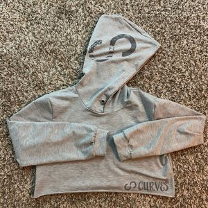 OG Curves n Combatboots Crop Hoodie